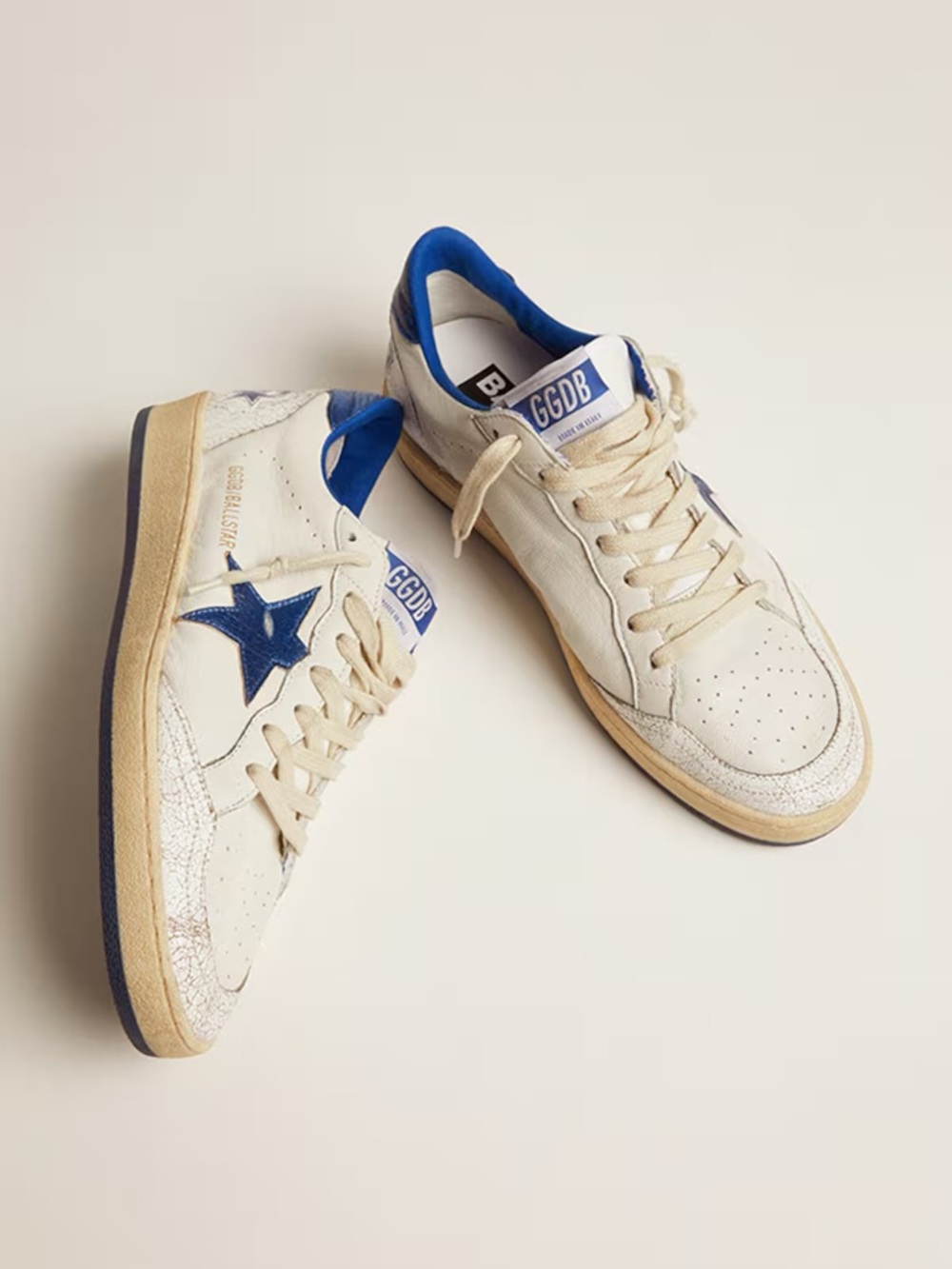 Golden Goose Ball Star leather sneakers